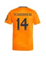 Real Madrid Aurelien Tchouameni #14 Vieraspaita 2024-25 Lyhythihainen